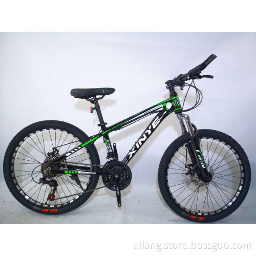Adolescent student adult mountain bike